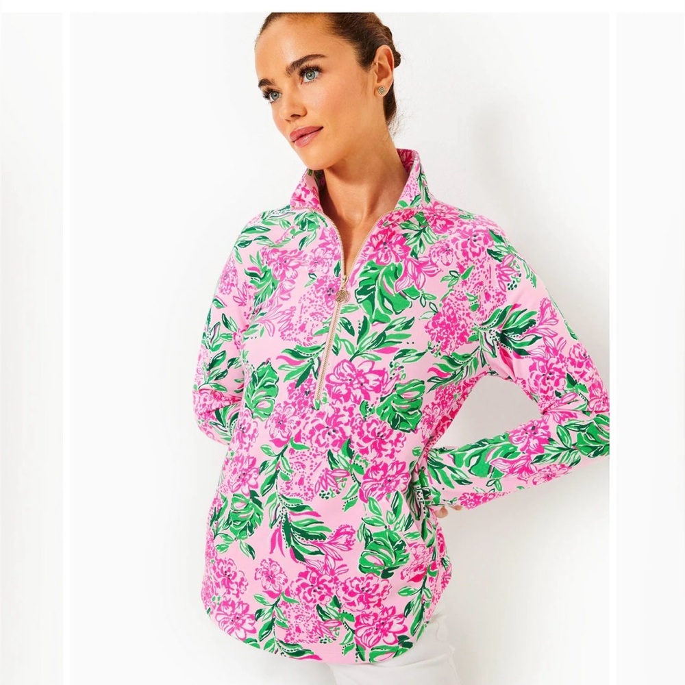 Lilly Pulitzer UPF 50+ Skipper Popover Koala La La XXS